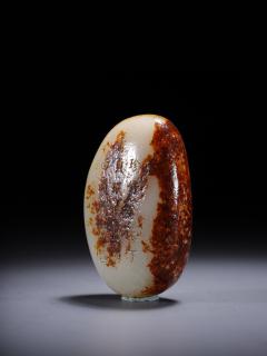 和田玉原石,尺寸:6.2×4.3×2.3厘米,重量109克