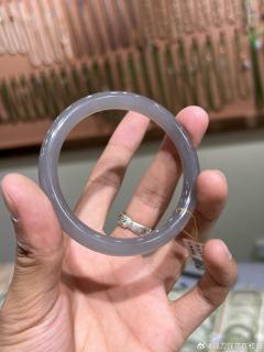 十六【和田玉】烟紫手镯