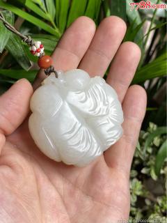清和田玉白玉和合二仙