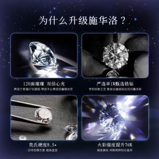 925纯银项链女和田玉镶嵌施华洛世奇合成锆石轻奢高级感锁骨链