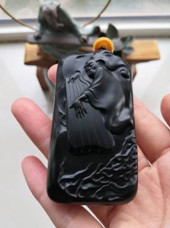 神秘的塔青打灯原来是这样的!怪不得有人叫它黑羊脂和田玉鉴定保养知