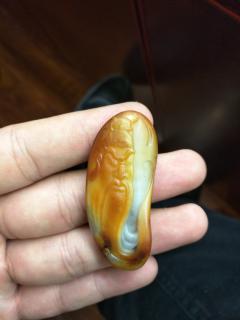 和田玉籽料结缘图