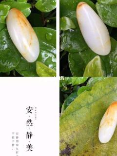 新疆和田玉籽料镶嵌