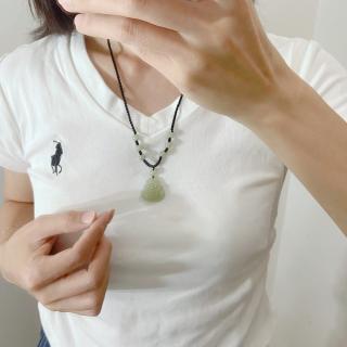 🎀和田玉弥勒佛项链,心灵的慰藉✨