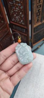 生肖龙和田玉吊坠🐉古典与现代的完美融合